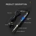 thumbnail image 3 of Electric welding station,Iron 60w Iron Iron Portable Temperature Display Iron 60w Solder Adjustable Tool Portable Adjustable Tool And Adjustable Temperature Solder Tools Temperature Iron, 3 of 7