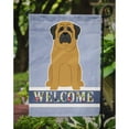 thumbnail image 3 of Caroline's Treasures BB5599GF Mastiff Welcome Flag Garden Size , Small, multicolor, 3 of 3