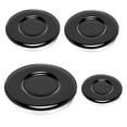 thumbnail image 3 of Cooker Hat Set Stove Lid Upgraded, Oven Gas Hob Burner Crown Flame Cap, Gas Burner Flame Cap Fits Most Gas Stove Burners, 3 of 5