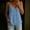 Light Blue, variant on Lumistal Women's Sleeveless Linen Tank Top V Neck Button Down Shirt Casual Blouse for Women Trendy Loose Fit Summer Beach Vacation Tops Daily Wear Green M