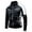 Black, variant on Rhuody Mens Jacket Men Autumn Winter Long Sleeve Solid Color Coat Sports Zipper Coat Pocket Baseball Clothes Flying Jacket Warm Tops Black L