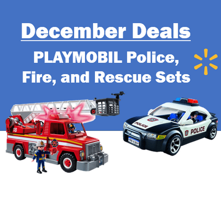 PLAYMOBIL Police, Fire, and Rescue Collection