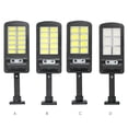 thumbnail image 4 of Injueey 160 COB Solar LED Farola Impermeable PIR Sensor de movimiento Lámpara de control remoto inteligente 1200W Jardín exterior Luz de pared de Iluminación y accesorios lámpara de rejilla 10 Injueey HA005678-02B, 4 of 6