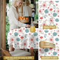 thumbnail image 5 of Pioneer Flower Floral Print Pattern Round Tablecloth 60 X 60 Inch, Wrinkle Resistant Wipeable Table Cloth for Kitchen Dining Picnic Patio Party, 5 of 6