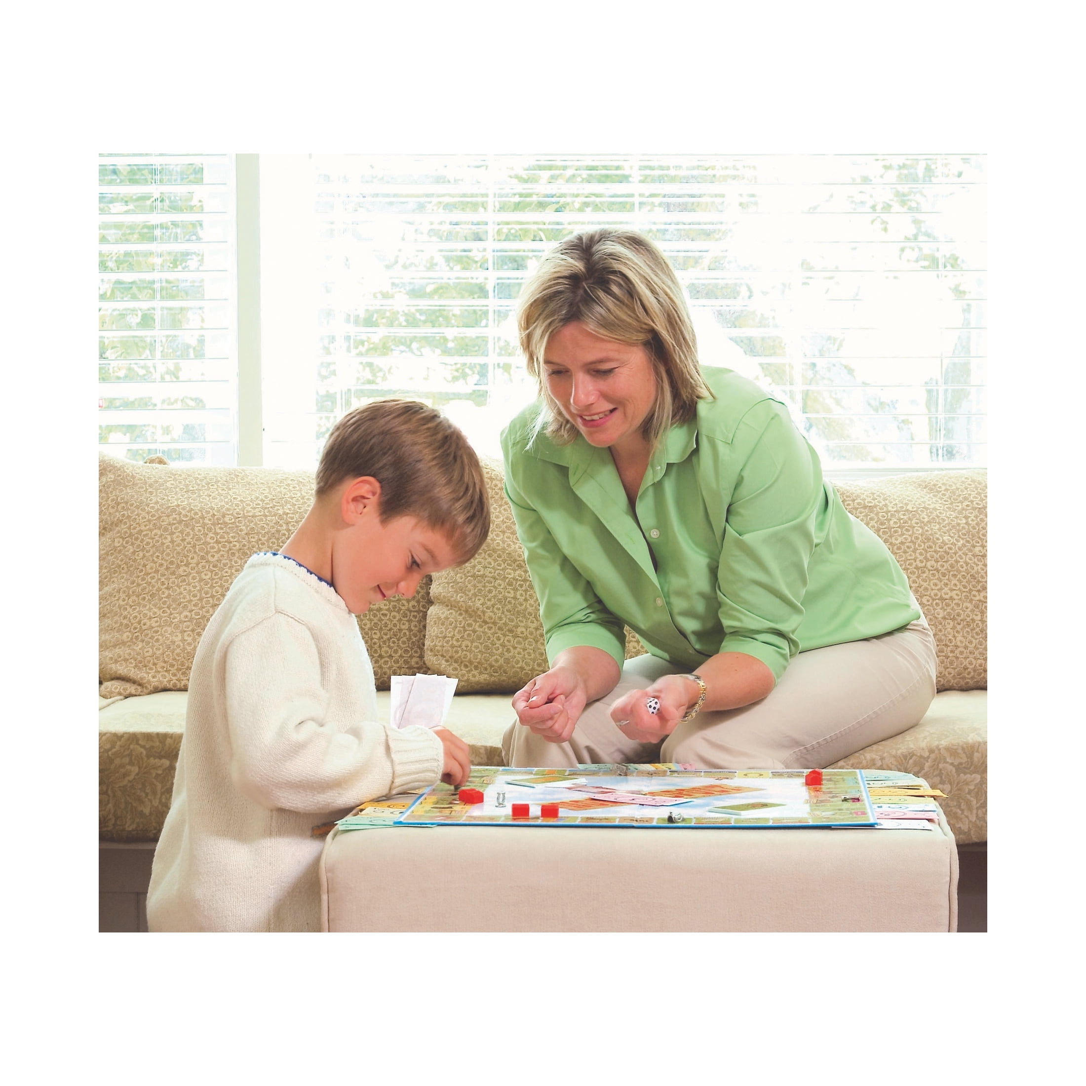 Outset Media Santa-Opoly Board Game