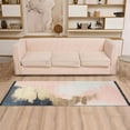 thumbnail image 2 of Yayeee Runner Rug for Bedroom 2'x6' Machine Washable Hallway Non Slip Mat, Abstract Landscape, 2 of 8