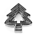 thumbnail image 3 of CAROOTU Christmas Cookie Cutter Tools Stainless Steel Gingerbread Men Shaped Holiday Biscuit Mold Kitchen, 3 of 7