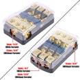 thumbnail image 3 of Unique Bargains Vehicle Fuse Holder Auto Fuse Distribution Block 60 Amp Fusible Support, 3 of 7
