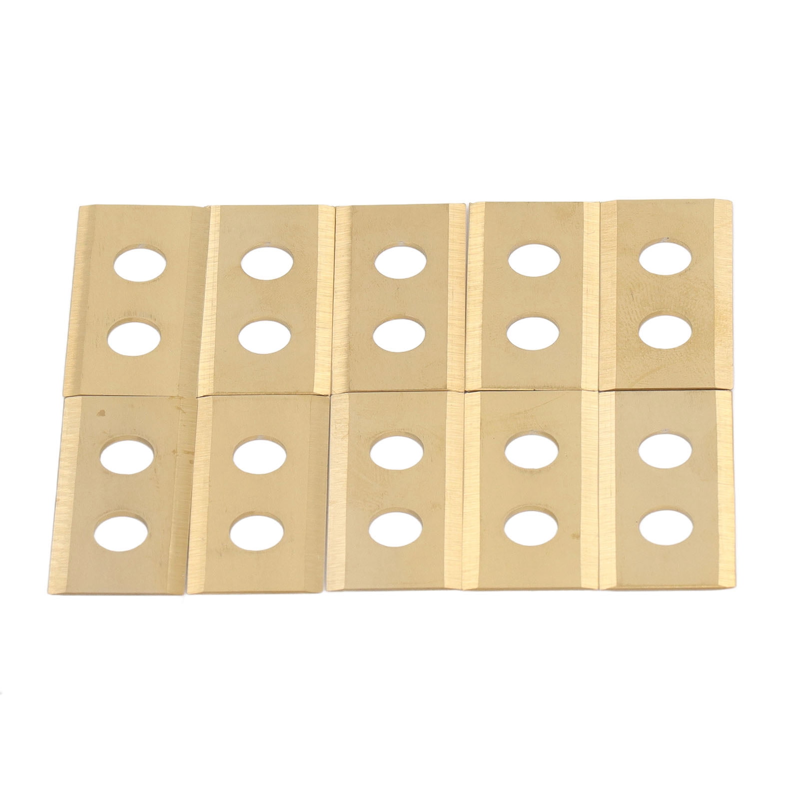 BIMZUC 30PCS Lawn Mower Endurance Blade Set, Stainless Steel Titanium Replacement Blades for Worx Landroid Robotic Mowers S300 S500i M500 M700 M1000i (1.4 x 0.8 inches / 3.5 x 2 cm)