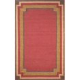 thumbnail image 1 of Liora Manne RVL71190524 Ravella 1905-24 Bordure Rouge 7,5 x 9,5 Pi. Tapis, 1 of 1