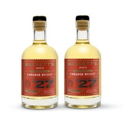 Beckett's '27 | CINNAMON WHISKEY | Non-Alcoholic Spirits for Cocktails & Mocktails | Distilled Botanicals | Gluten-Free NA Liquor | 375 ml Bottle (Pack of 2)