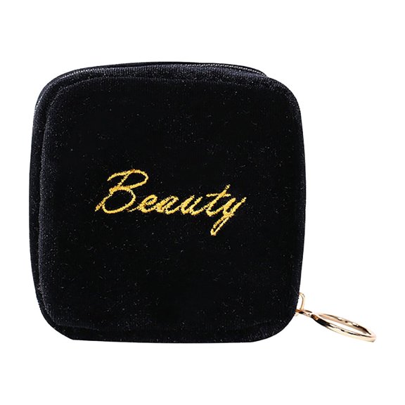 Mini Wristlet Cosmetic Bag for Lipstick and Makeup Travel Organizer