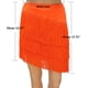 thumbnail image 4 of YM YOUMU Falda de práctica de baile latino con borlas para mujer para tango, salón de baile, samba, salsa, ropa de baile, 4 of 4