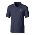 thumbnail image 2 of Men's Cutter & Buck Navy Penn State Nittany Lions Big & Tall Forge Pencil Stripe Stretch Polo, 2 of 3