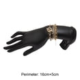 thumbnail image 2 of Fashion Beaded Chunky Flat Cable Chain Punk Bracelets Jewelry for Women Girls Gift style3, 2 of 5