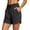 Dark Gray #002, variant on Women's Gym Athletic Shorts Summer Comfy Cotton Lounge Casual Sweat Shorts with Pockets, XL