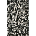 thumbnail image 2 of Baxter Mill Archive 16x24 Black Ornate Wood Framed with Double Matting Museum Art Print Titled - Graphic Mod Abstract I, 2 of 4