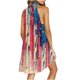 thumbnail image 1 of Día de la Independencia Moda para mujer Sin mangas Impreso Cuello redondo Suelto Vestido irregular para mujer Pompotops ghjkhdj2813, 1 of 5