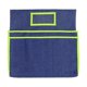 thumbnail image 1 of Soporte de almacenamiento colgante de bolsillo Organizador de escritorio premium Organizador de respaldo de silla de escritorio para de pap Borde verde, 1 of 9