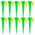 thumbnail image 2 of Gustave 10Pcs Self Watering Planter Insert, Plant Self Watering Spikes Auto Drippers Irrigation Devices with Slow Release Control Valve Switch "Green", 2 of 9
