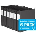 thumbnail image 1 of Davis Group, Premium Economy, Round Ring, Binder, 6 Pack, 2", 1 of 3