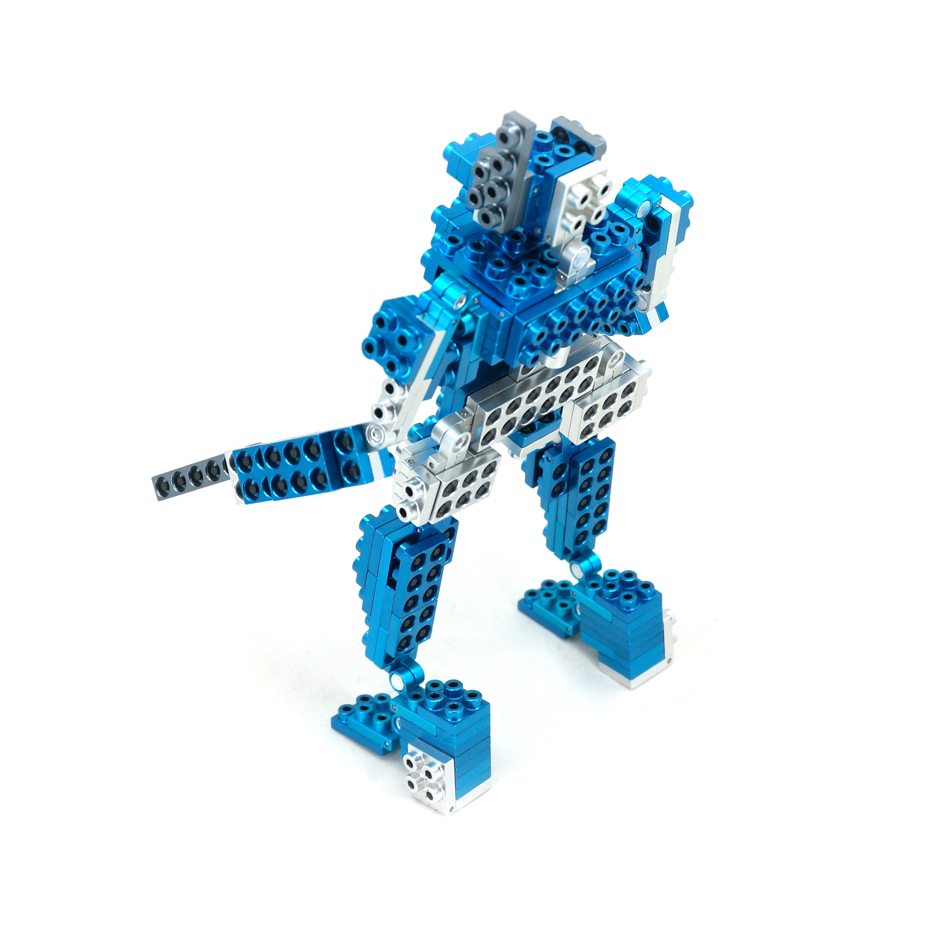 Collector 3-in-1 Series 001 Set Azure Blue T-Rex, Mecha, and Sparrow 290 pcs