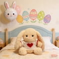 thumbnail image 5 of Fasiaou Rabbit Bunny Stuffed Animal Plush Toy for Kids, Boys, Girls, Babies - Perfect Birthday, Easter, and Christmas Bedtime Gift,A, 5 of 6