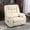 Cream-67, variant on Power Lift Recliner Chair for Elderly, Lazy Boy Recliner Chair with Massage and Heating, 26in Extra Wide Recliner Seat with Cup Holder, Adjustable Electric Reclining Chair for Big Man