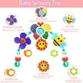 Baby Stroller Arch Toy, Infant Crib Toys Adjustable Hanging Activity Arch with Play