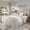 Light Gray, variant on Frostbloom Queen Size Velvet Upholstered Platform Bed Frame with Wingback Headboard, No Box Spring Needed, White