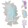 thumbnail image 2 of Cat Toy Faux Feather Handmade Cat Teasing Wand Kitten Interactive Toy with Bell, 2 of 10