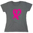 thumbnail image 1 of Ribbon Heart Sarcastic Humor Novelty Funny Women's Casual Tees, 1 of 3