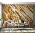 thumbnail image 7 of Tiptophomedecor Background & Patterns Wallpaper Wall Mural - Wavy Sandstone Forms, 7 of 7