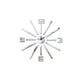 thumbnail image 1 of Reloj adhesivo con espejo de gran número, calcomanías de espejo de pared acrílicas DIY, papel tapiz extraíble para decoración del hogar tholdsy JJ11057-01, 1 of 5