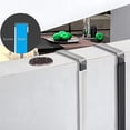 thumbnail image 3 of Sobre La Puerta Ganchos Gabinetes Almacenamiento Colgantes Multipropósito Con Goma para Sala Estar, 3 of 9