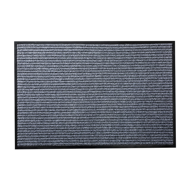 HBFAGFB Door Mat Non Slip Washable Entry Rug Simple Carpet Suitable for Indoor Home Decoration Grey One Size
