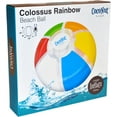 thumbnail image 5 of CocoNut Outdoor Colossus 48" Rainbow Beach Ball – Durable Long Lasting Beach Ball and Water Toy – Fun Decoration for Parties, Events – Ages 5+ Years, 5 of 5