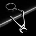 thumbnail image 2 of ziyahi Claw Hammer Simulation Tools Key Chain Mini Wrench Spanner Keychain Jewelry Valentine's Day Gift Key Ring, 2 of 7