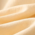 thumbnail image 4 of UAMVSH Cardigans en Coton et Lin pour Femmes Mode Coupe Ample Manches Courtes avec Poches Vestes Décontractées à Col Rabattu (TG, Beige), 4 of 7