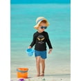 thumbnail image 2 of Surfs Up Skeleton Island Long Sleeve Toddler -Image by Shutterstock,  4 Toddler, 2 of 4