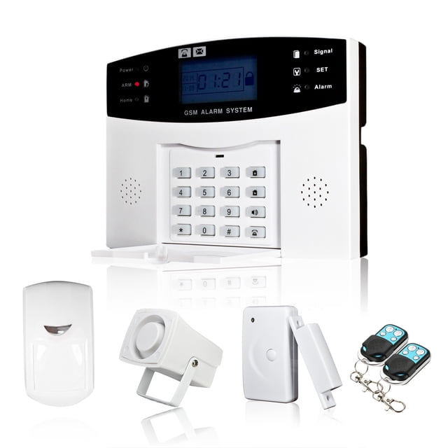 Sensor de detector de sistema de alarma de seguridad antirrobo para el hogar GSM SMS inalámbrico yeacher Sistema de alarmas