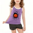 thumbnail image 4 of Miqool Toddler Boys Girls Basketball Tank Tops Kids Sleeveless Athletic T-Shirts for Dance Performance for 3-15 Years, 4 of 6
