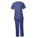 thumbnail image 5 of Conjunto de uniforme médico para mujer, camiseta y pantalón, cómodo uniforme de enfermera, uniforme de enfermería L, 5 of 9