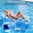 thumbnail image 6 of 2 Pack Inflatable Pool Floats Lounger for Adults, ANSFIL Pool Floats Raft, Pool Float Chair with Headrest for Pool, Beach, Lake, 6 of 9