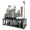 thumbnail image 1 of Zootealy Ensemble de 23 Pcs Mélangeur à Cocktail Boston Shaker en Acier Inoxydable Kit d'Outils pour Bar à Domicile, 1 of 6