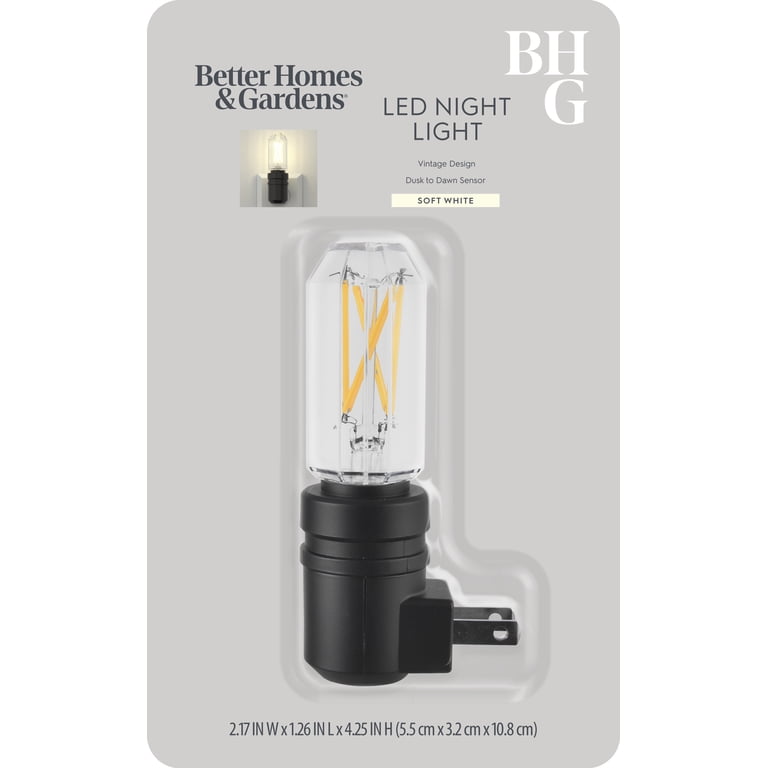 Better Homes & Gardens Vintage LED Night Lights, 2-Pack photo 8