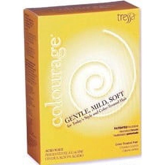 Option : Colourage , Tressa Acid and Alkaline Wave Perm , Hair Scalp - Pack of 2 w/ SLEEK Teasing Comb