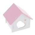 thumbnail image 6 of Hamster Hideout Nest House Deluxe Chew Chinchilla, Mouse, Gerbil pink, 6 of 10