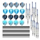 thumbnail image 1 of 12pcs Safety Soft Darts Set Aluminum Alloy Plastic Tip Sports Equipment, 1 of 1