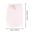 thumbnail image 5 of Reusable Food Strainer Bag for Daily Use Washable Linen Beige 1 Piece Practical Small Size, 5 of 5